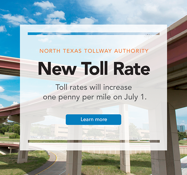 June 2023 TollTag Insider New Toll Rate image